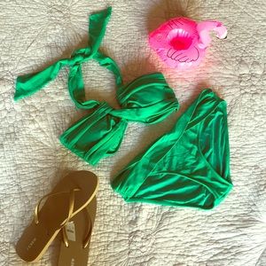 Seafolly Bandeau Bikini Top & Goddess Twist Bottom